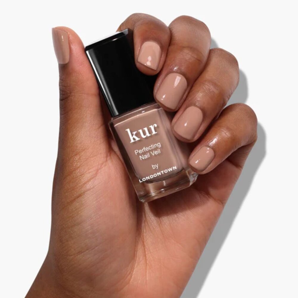 ❣️2/$36 NIP Londontown Kur Perfecting Nail Veil Shade No. 6 Full Size 12mL